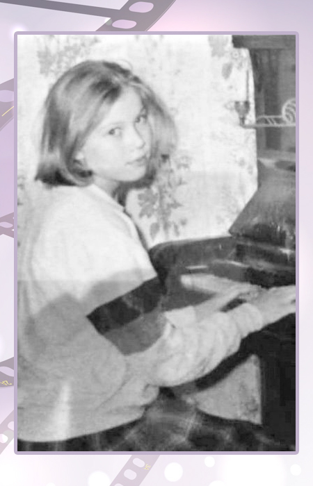 Кристина Бабушкина в детстве.