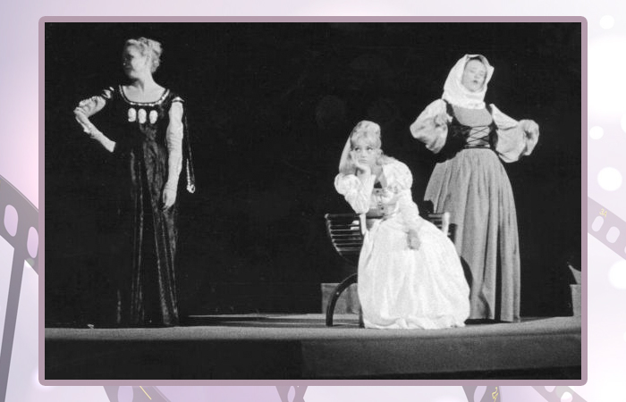 Голди Хоун в постановке «Ромео и Джульетта».