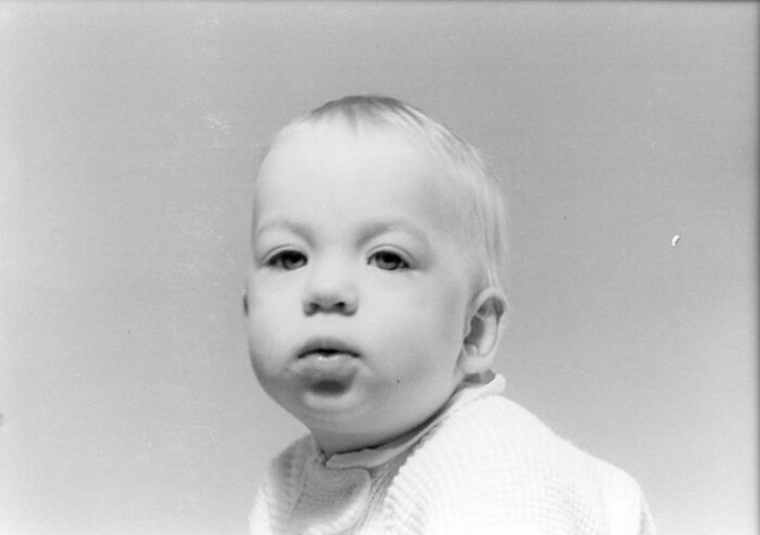 Альфред Хичкок в детстве. / Фото: www.twimg.com