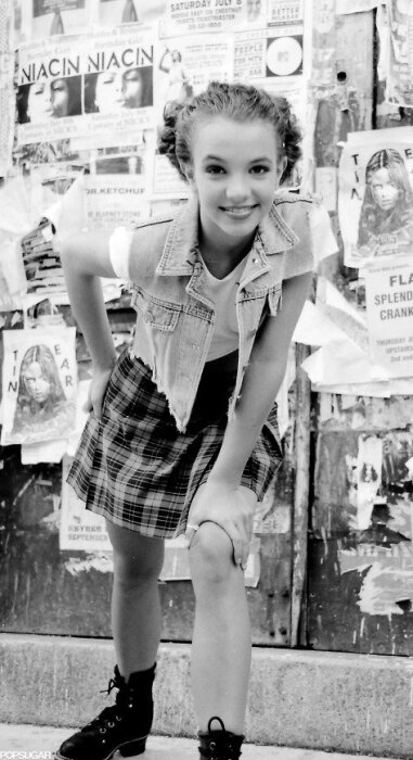 Бритни Спирс в 13 лет. / Фото: www.eva.ru