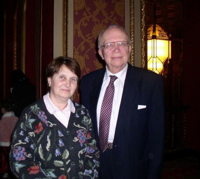 Сергей Хрущёв с женой. / Фото: www.theepochtimes.com