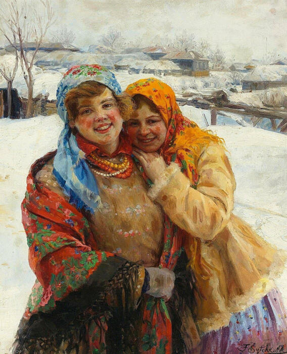 Федот Сычков, «Русские девушки». / Фото: www.joor.me