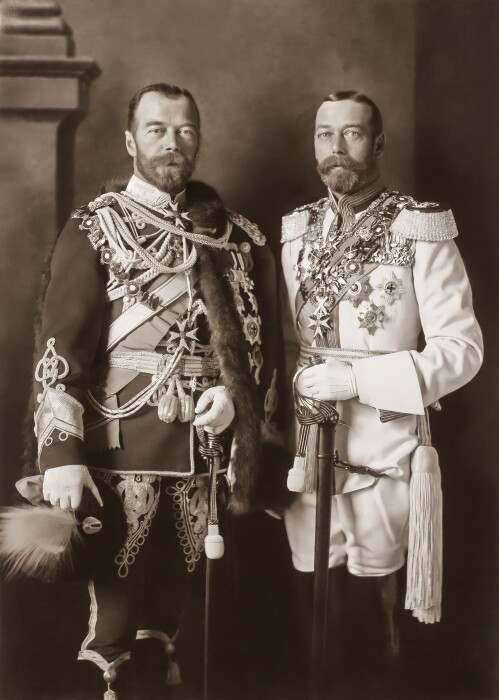 Николай II и Георг V. / Фото: www.ru-wiki.ru