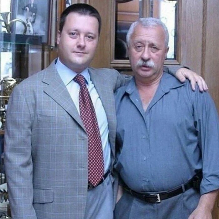 Леонид Якубович с сыном. / Фото: www.yandex.net