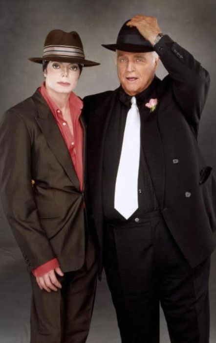Майкл Джексон и Марлон Брандо. / Фото: www.michaeljackson.com