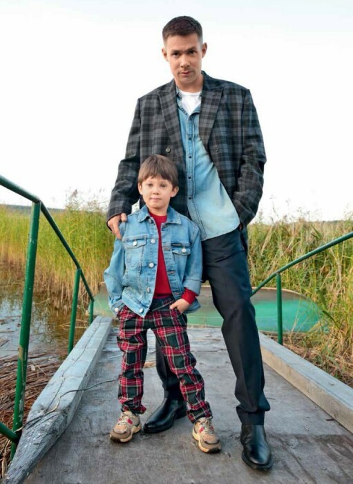 Стас Пьеха с сыном. / Фото: www.stas-pjeha.ru