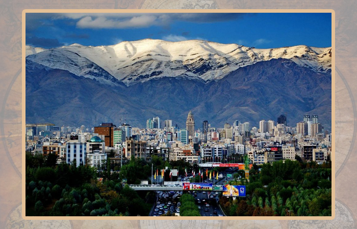 Тегеран, столица Ирана.