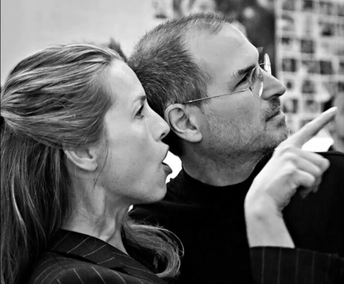 Стив Джобс и Лорен Пауэлл. / Фото: www.ytimg.com