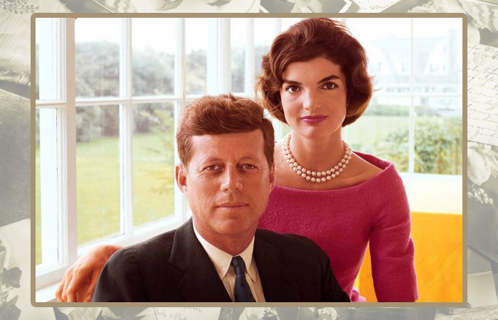 Жаклин и Джон Кеннеди.