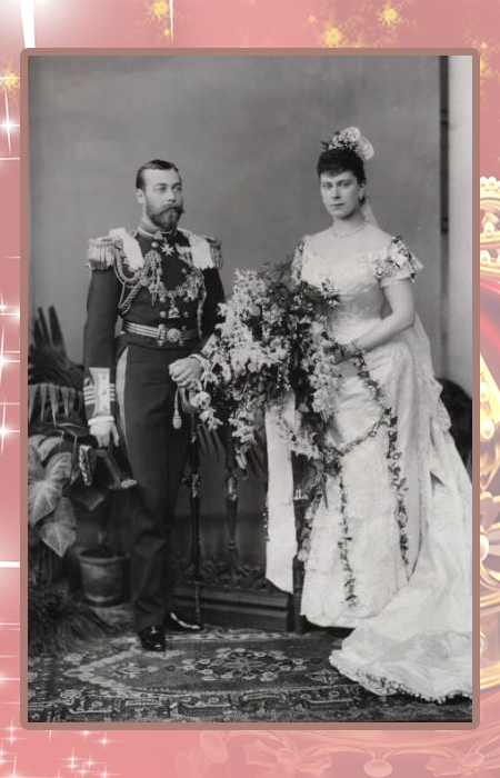 Мария Текская и будущий король Георг V.