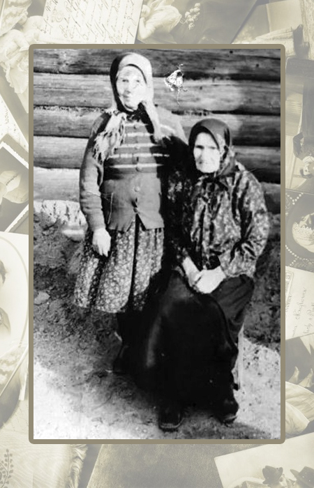 Эта фотография из архива Ефимьи Быстровой храниться в Вологодском музее.