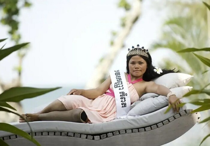 Участница конкурса Miss Landmine. / Фото: www.obozrevatel.com
