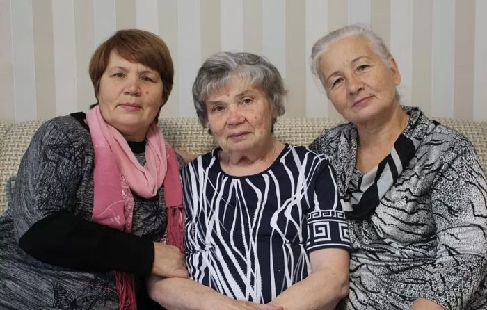 Предполагаемые сёстры Нины Руслановой Юлианна, Нина и Людмила. / Фото: www.kp.ua