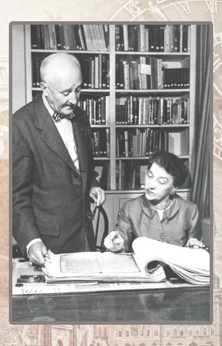 Элизабет Фридман с мужем.