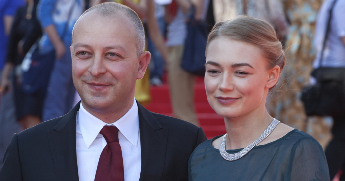 Оксана Акиньшина с мужем Арчилом Геловани