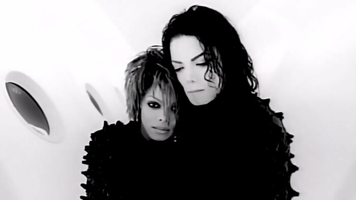 «Scream» Майкл и Джанет Джексон. Фото источник:YouTube