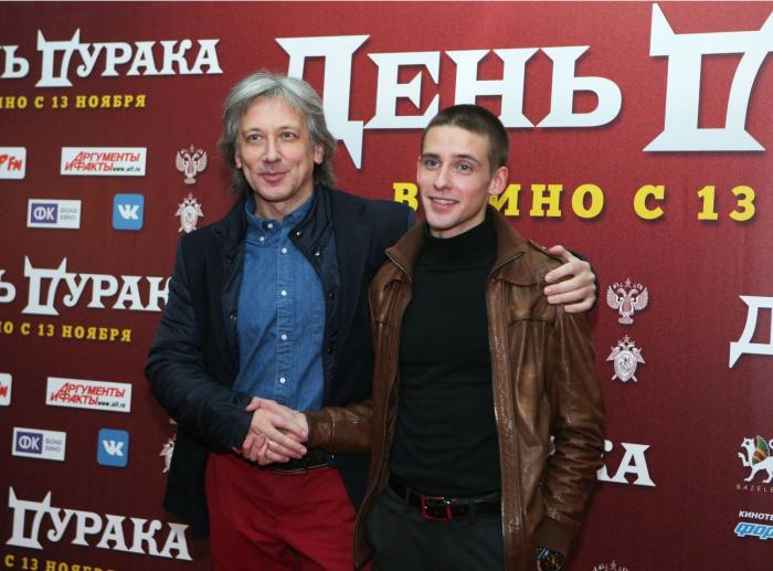 Алексей Веселкин с сыном
