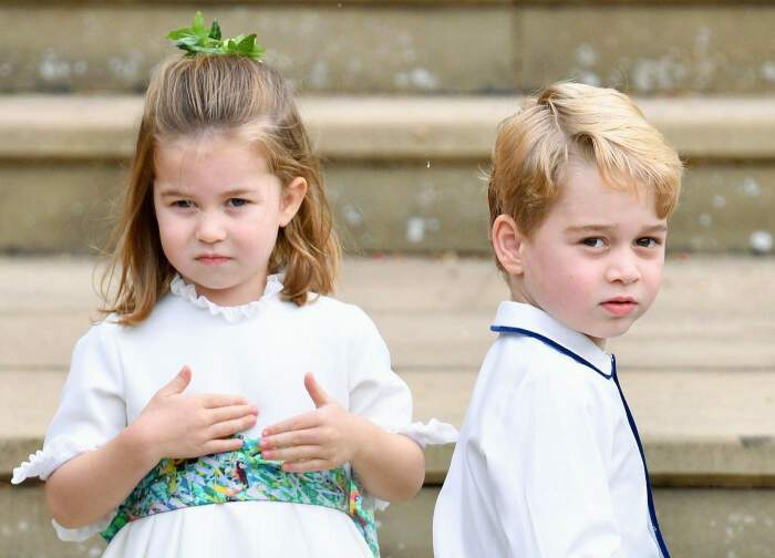 Принц Джордж и принцесса Шарлотта./Фото источник: www.vn.sputniknews.com