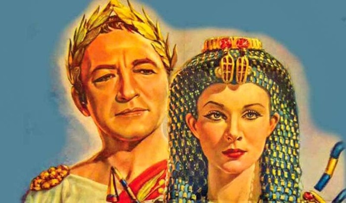 Клеопатра и Цезарь. Источник фото: vneklas-chas.ru