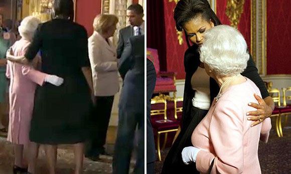 Оказывается, Мишель Обама любит обнимашки