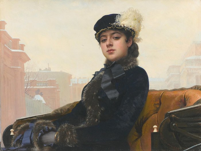 «Неизвестная», Иван Крамской (1883)
