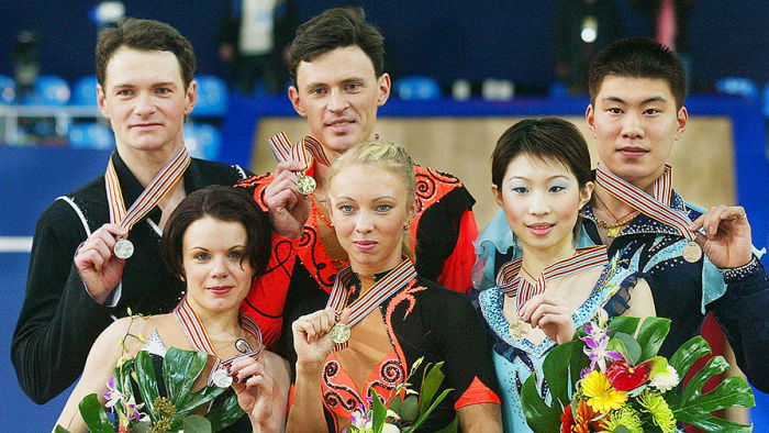 Татьяна Тотьмянина и Максим Маринин - чемпионы Олимпийских игр в Турине