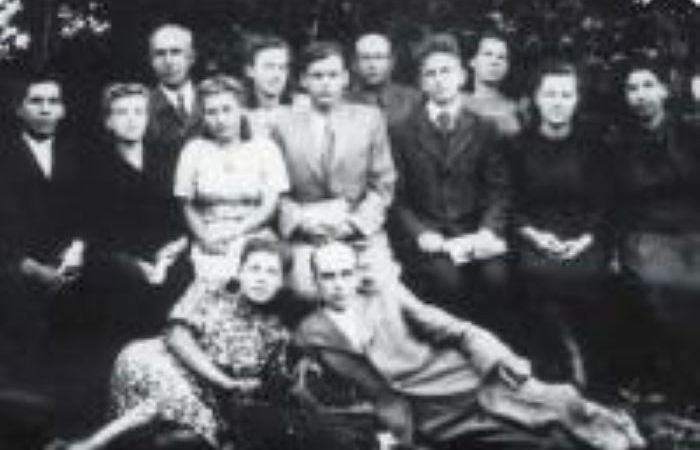 Педагогический состав села Гиска, 1949 г. 
