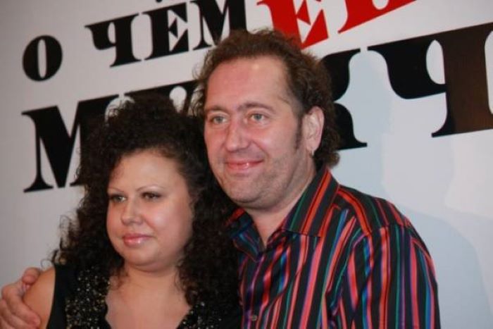 Александр Демидов со второй женой Еленой
