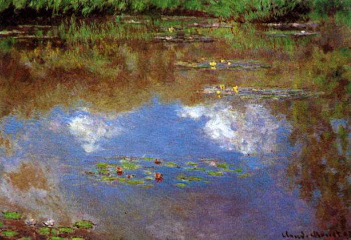 «Водяные лилии», Клод Моне (1916)