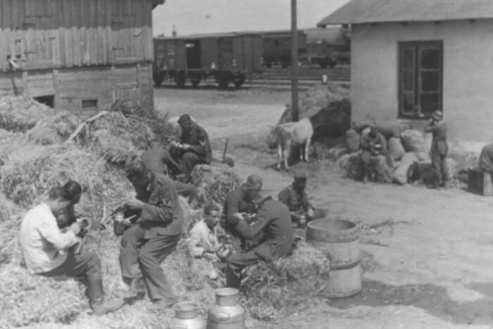 Немецкие солдаты на Восточном фронте. 