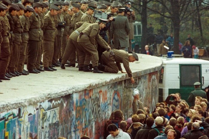 Берлинская стена, 1989 год. 
