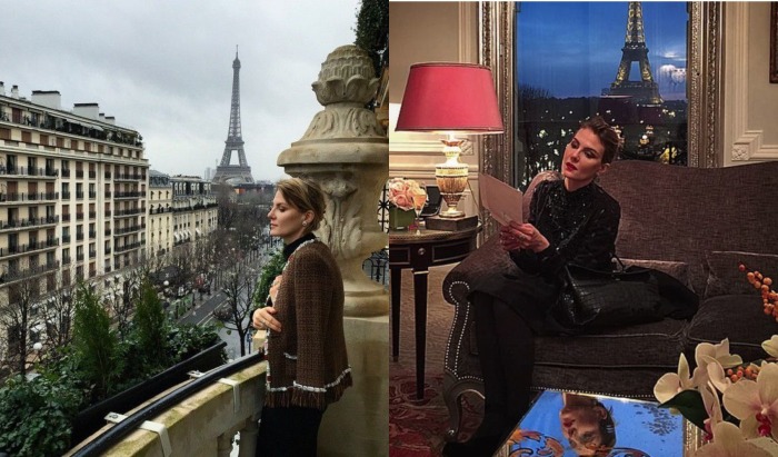 В свою квартиру в Париже актриса влюбилась с первого взгляда