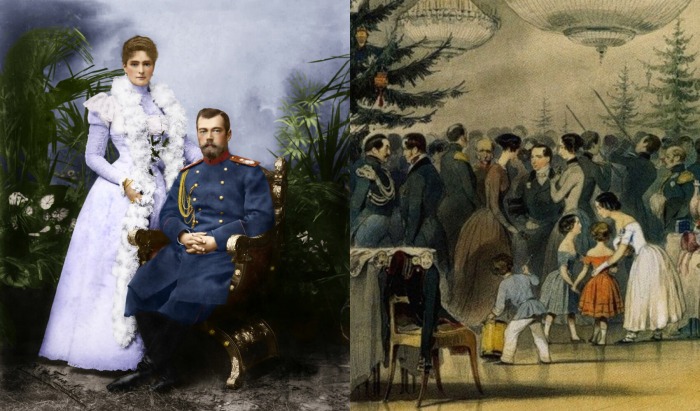 Николай I порадовал свою супругу Александру Федоровну, вернув праздничные елки в дома России