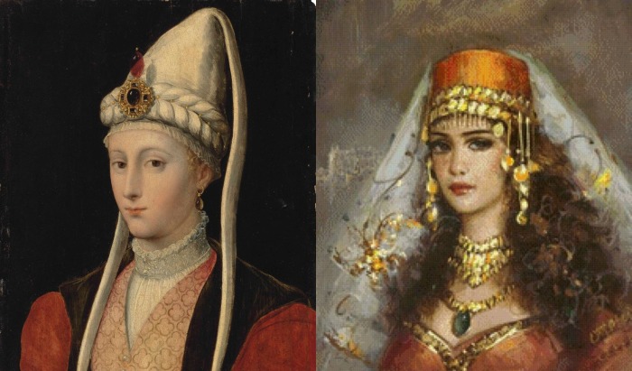 Каждый художник изображал Роксолану по-своему, поэтому трудно понять, как же на самом деле выглядела девушка, покорившая султана
