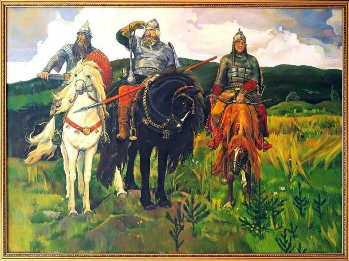 Картина Виктора Васнецова «Три Богатыря»