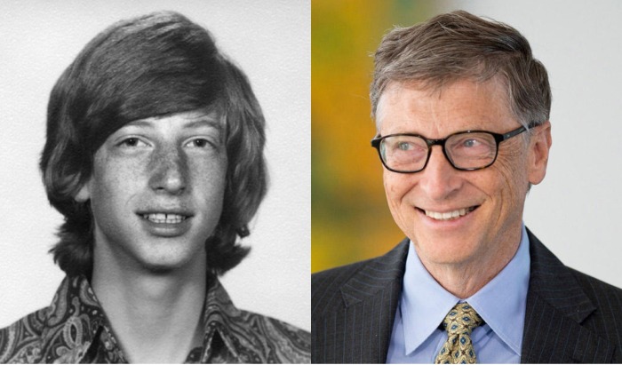 У Билла Гейтса двойки были практически по всем школьным предметам