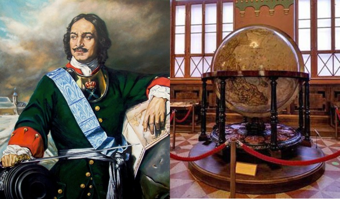 Благодаря Петру I в Россию был завезен знаменитый глобус Блау