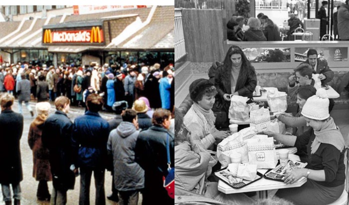 Открытие первого «McDonald’s» в СССР стало настоящей сенсацией для советских людей