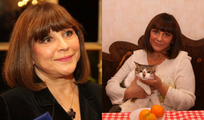 Артистка обожает кошек, они успокаивают ее боли в суставах после травм ее циркового прошлого