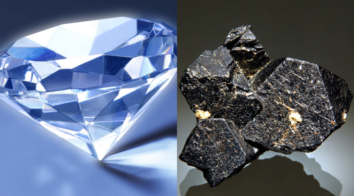 Алмазы использовали для защиты и лечения, а магнетит для проверки верности