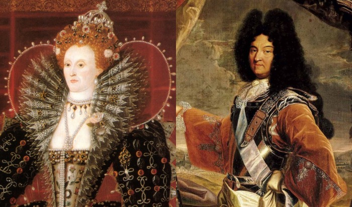 О модном триумфе английской королевы Елизаветы I быстро узнал французский король Людовик XIV, который буквально сразу обязал все знатное мужское сословие носить парик