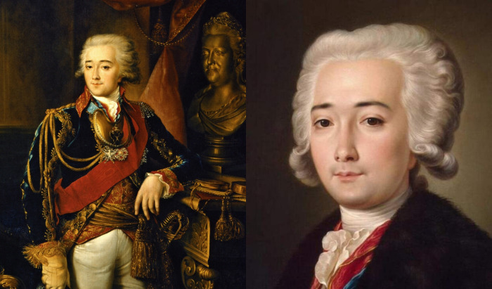 В 1786 году Потемкин попытался утешить императрицу, представив ей Александра Дмитриева-Мамонова — своего дальнего родственника