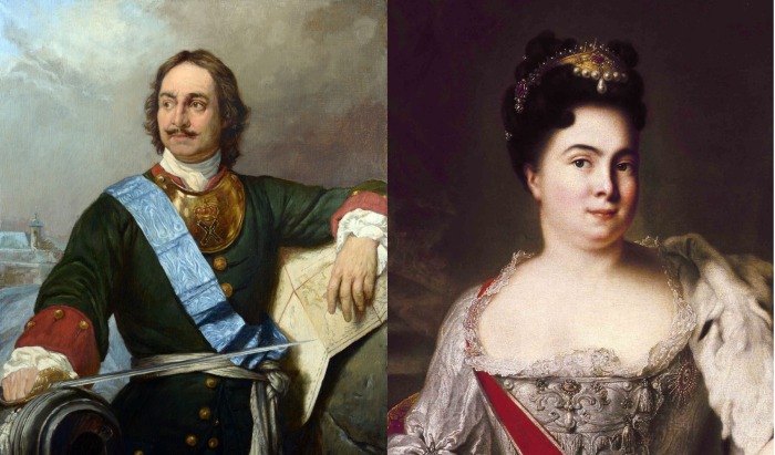 В 1711 году Петр I объявил о желании жениться на Екатерине: «...считать её законною его женой и русскою царицей. Так как сейчас ввиду безотлагательной необходимости ехать в армию он обвенчаться с нею не может, то увозит её с собою, чтобы совершить это при случае...»