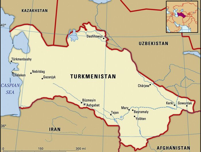 В Туркменистан достаточно трудно попасть иностранным гражданам 