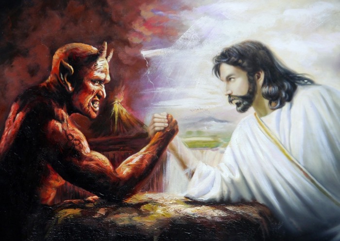 Исходя из легенд, черт помогал Богу создавать наш мир, но соперничество и вражда часто брали верх над демоном