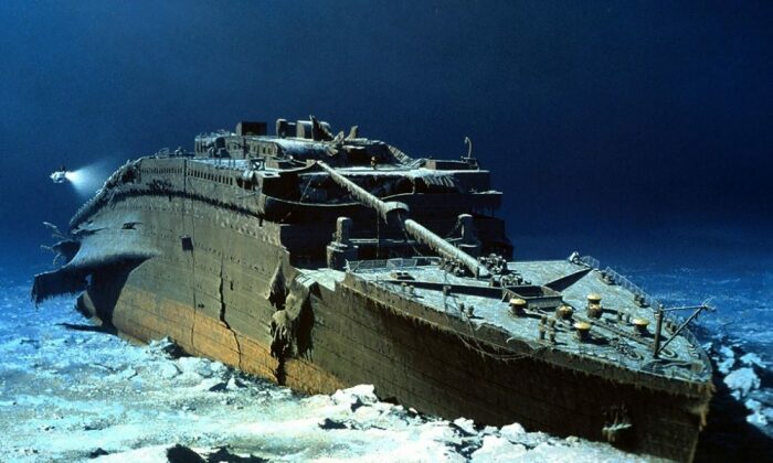 «Титаник» на дне океана
