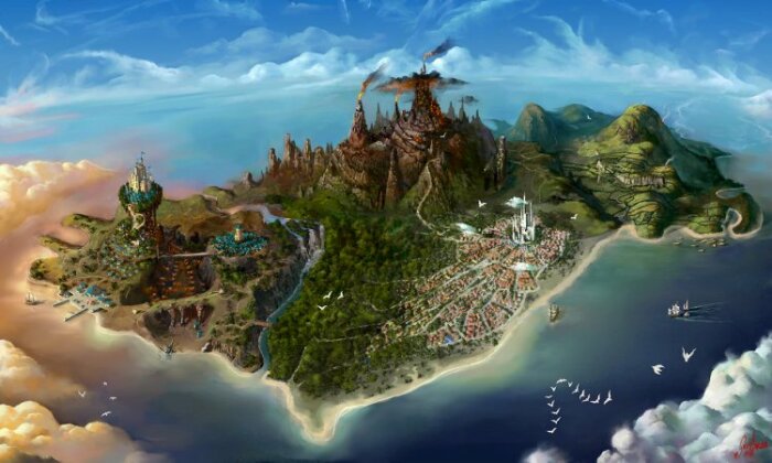 На острове Хай-Бразил жили волшебники и мудрецы. / Фото: phonoteka.org