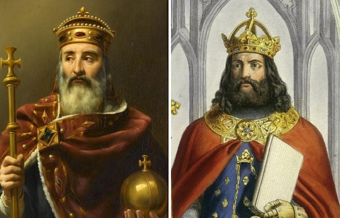 Карл I Великий (743-814) — король франков, император Запада.