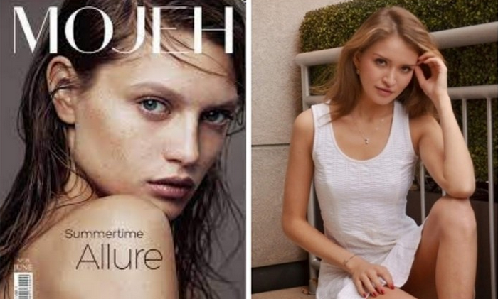 Русская модель Светлана Захарова снималась для обложек известных журналов и брендов.
