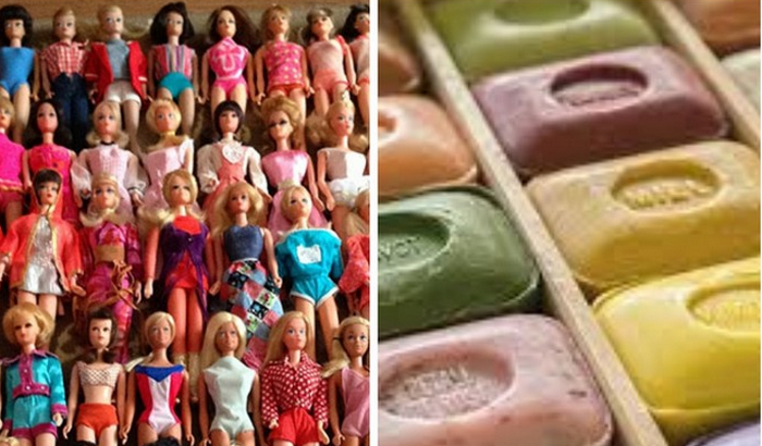 Представители книги Гиннесса отметили сертификатами за коллекцию мыла в 5 тыс. кусков и 15 тысячную коллекцию кукол Барби